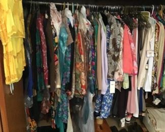 Woman’s  new and vintage clothing 