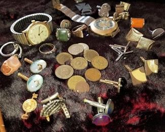 Mens Cuff Links and Rings