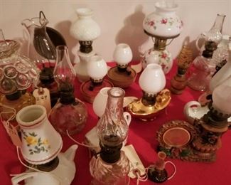 Miniature Oil Lamps