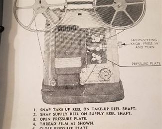 8 mm Projector Instructions