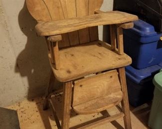 Antique Childs High Chair