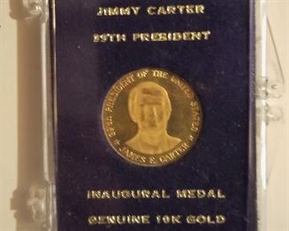 Jimmy Carter 10K Gold Coin