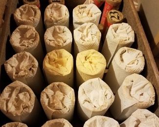 Antique Phonograph Edison Music Wax Cylinder Tubes