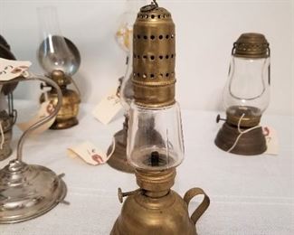 Hanging Miniature Oil Lamp