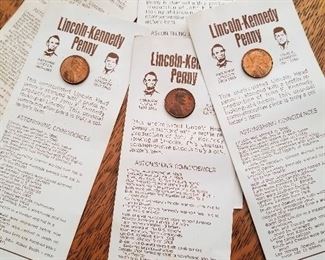 Lincoln Kennedy Pennies