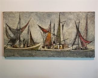 Max Spigai oil painting on canvas