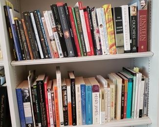 Books, many autographed
