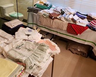 Linens including napkins and placemats