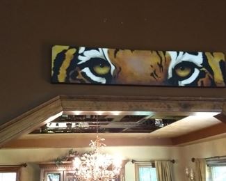 Tiger Eyes Art
