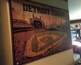 Detroit Tiger Baseball Art