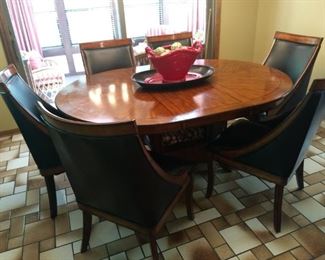Dining Table with storage built in the bottom
