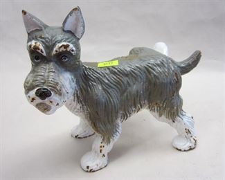 CAST IRON SCOTTIE DOG