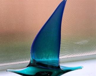 Murano Glass sailboat