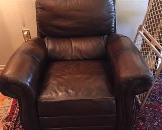 leather recliner