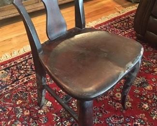 little wood chair