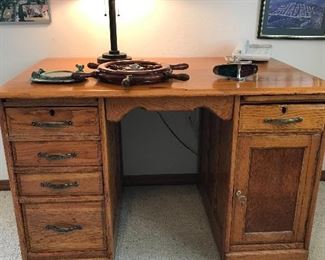 Vintage Desk 47.5 w x 35 d