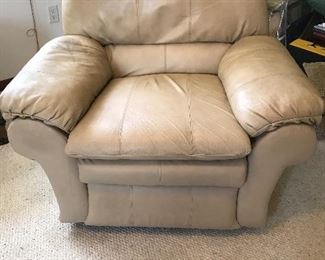 Oversized rocker recliner