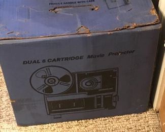 Dual 8 movie projector