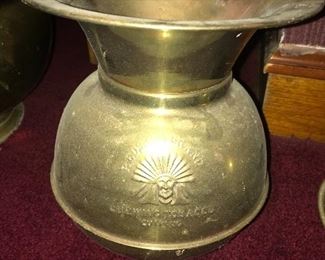 Redskin brand chewing tobacco Spittoon