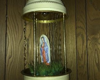 Dripping oil lamp