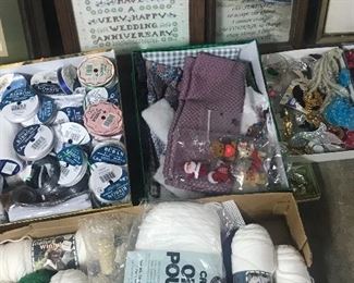 Knitting supplies
