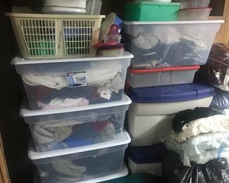 Tons of clothes!
