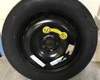 Emergency spare wheel for Volvo (unused or slightly used).