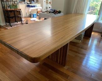Amazing 12 foot dining room table! Absolutely stunning!