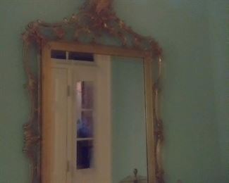 very nice Early gilt mirror