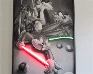 $100.00 BUGS AND FRIENDS NEON LIGHT $100.00