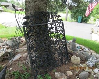 $150.00 IRON GATE, I HEAR TO CAME FROM AN ESTATE IN BARRINGTON HILLS, MANY YEARS AGO, ASKING $150.00