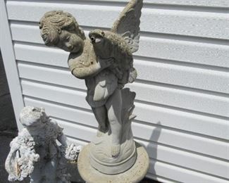 A LARGE VARIETY OF OUTDOOR STATUARY WILL BE AVAILABLE AT THE SALE.