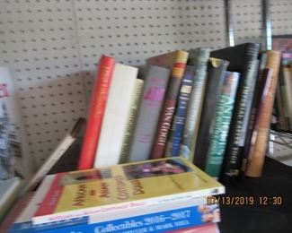 OUR BOOKS COVER A VERY LARGE AREA OF THE WALL, LEATHER, FIRST PRINTING, ANTIQUE, COLLECTIBLE PRICING BOOKS, BOOKS ON FAMOUS ARTISTS, CHILDREN BOOKS, MANY MANY MORE PRICING WELL, COME AND SEE
