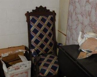Eastlake chair. Good condition.