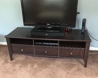 Solid TV stand