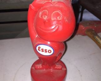 Vintage Plastic Esso Motor Oil Boy 