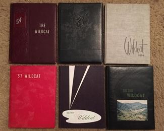 Walnut Cove High School and Madison High School Year Books