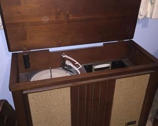 Console Stereo Record Player