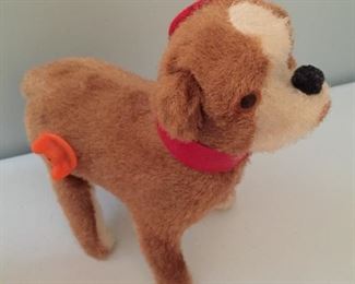 Vintage Wind Up Jumping Puppy
