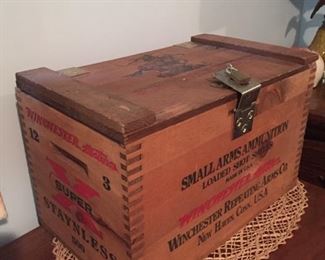 Wooden Winchester Ammunition Crate