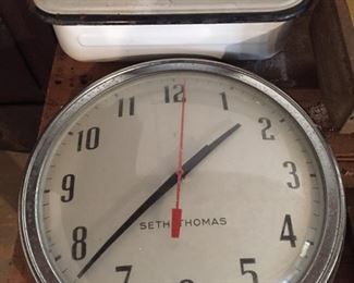 Seth Thomas School Clock