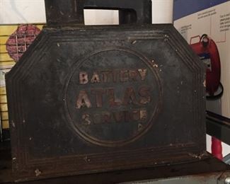 Old Atlas Battery Water Carrier
