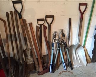 Assorted Yard Tools