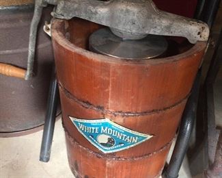 White Mountain Ice Cream Freezer