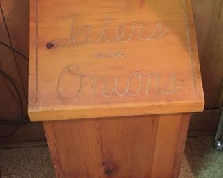 Taters and Onions Bin