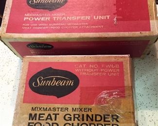Sunbeam Mixmaster Mixer Attachments