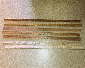 Assorted Yard Sticks