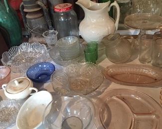 Some Depression Glass