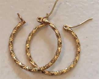 14K Gold Earrings