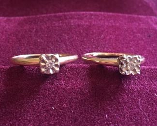 14 K Gold Rings